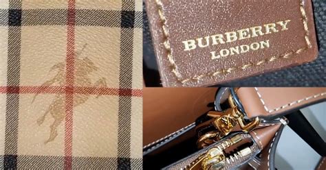 how to spot a burberry